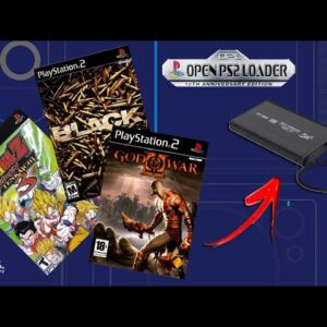 KIT OPL PLAYSTATION 2 HD EXTERNO 250 GB